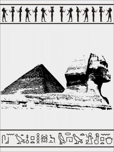 Пескоструйный рисунок Египет 15